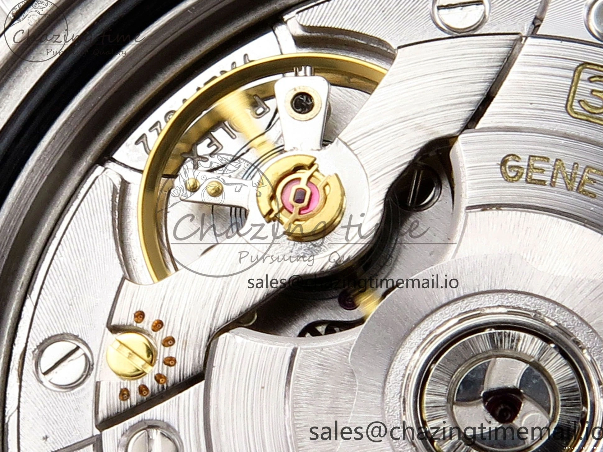 Good Copy Rolex Watches GMT-Master Bracelet Best Practical SH3285 CHS II Oyster GRNR 1019 EF on 904L 1:1 Edition 126710 1223